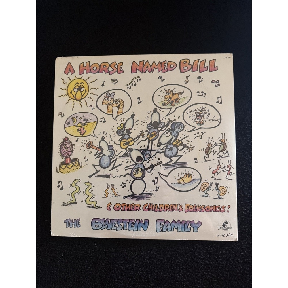THE BLUESTEIN FAMILY Horse Named Bill LP BLUEGRASS Factory Sealed